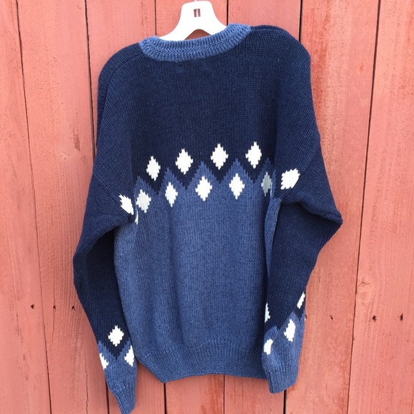 Sweater Saint John's Bay Long Sleeve X-Large Men's Blue - Picture 2 of 4